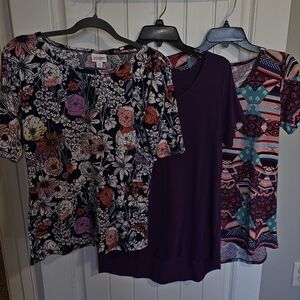 LuLaRoe Floral Patterned Dress